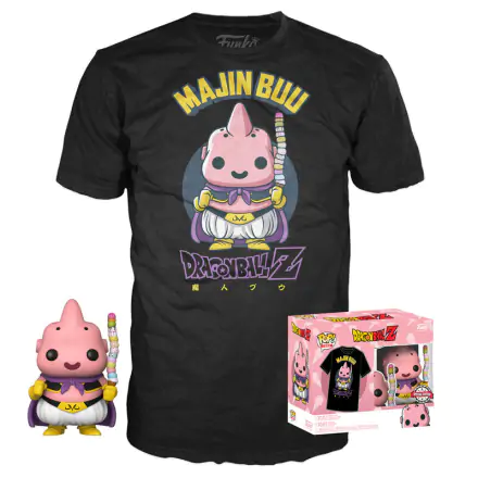 Funko POP! figurka a tričko box Dragon Ball Z Majin Buu Exkluzív termékfotója