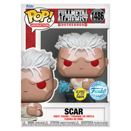 Funko POP figurka Fullmetal Alchemist Brotherhood Scar Exclusive termékfotója