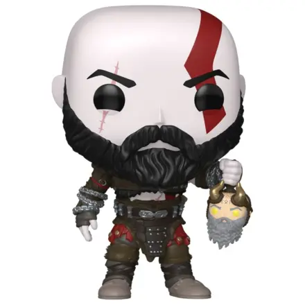 Figurka Funko POP God of War Kratos with Mimirs Head fotografii produktu