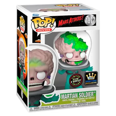 Funko POP figurka Mars Attacks Martian Soldier Exkluzivní Chase fotografii produktu