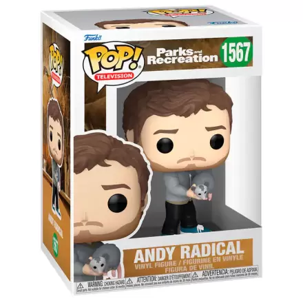 Funko POP figurka Parks and Recreation Andy Radical termékfotója