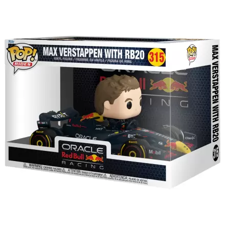 Funko POP figurka Rides Super Deluxe Racing Oracle Red Bull Max Verstappen s RB20 fotografii produktu