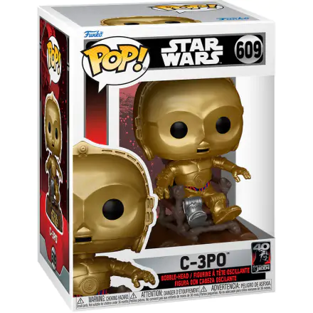 Star Wars Return of the Jedi 40. výročí POP! Vinylová figurka C3P0 v křesle 9 cm termékfotója