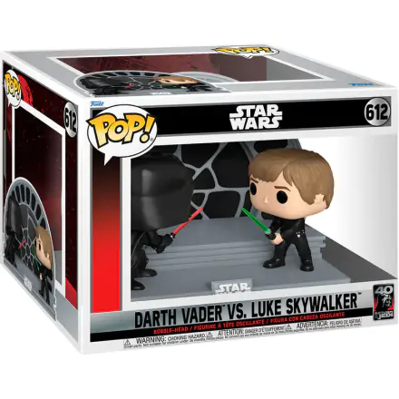 Star Wars Return of the Jedi 40th Anniversary POP Moment! Vinylové Figurky 2-Pack Luke vs Vader 9 cm termékfotója