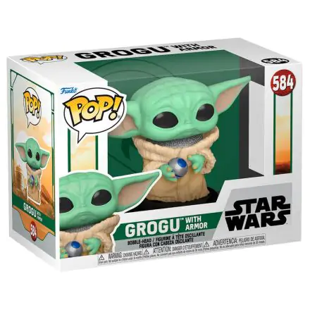Star Wars The Book of Boba Fett POP! TV Vinylová figurka Grogu w/armor 9 cm fotografii produktu