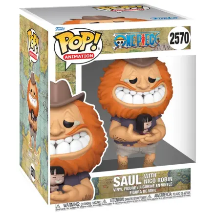 Funko POP figurka Super One Piece Saul With Nico Robin fotografii produktu