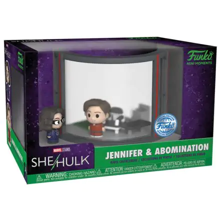 She-Hulk POP! Mini Moment vinylová figurka Jennifer & Abomination 5 cm fotografii produktu