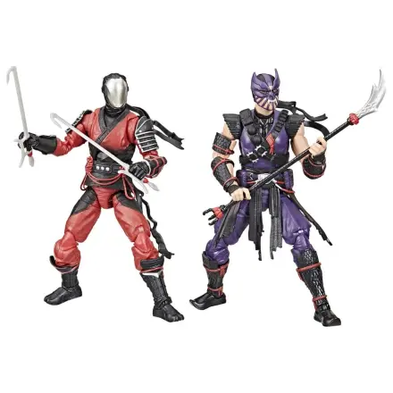 G.I. Joe Classified Series akční figurky 2-pack #160 Cobra Ninjas Slice & Dice 15 cm fotografii produktu