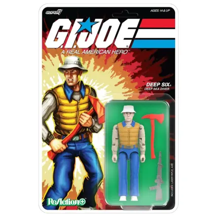 G.I. Joe (Comic) ReAction+ Akční figurka Wave 09 Deep Six fotografii produktu
