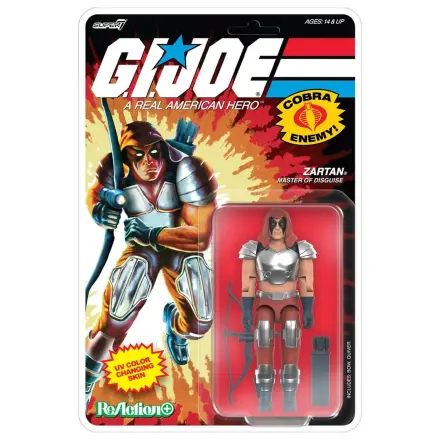 G.I. Joe (komiks) ReAction+ akční figurka Vlna 09 Zartan fotografii produktu