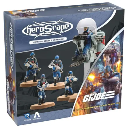 G.I.Joe Heroscape rozšíření armády Cobra Troopers a Cobra Flight Pod (Common) *anglická verze* fotografii produktu
