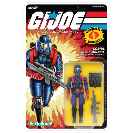 G.I. Joe ReAction+ akční figurka Wave 09 Cobra Viper Gunner fotografii produktu