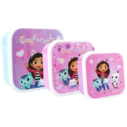 Gabby's Dollhouse Sada snackboxů Fresh Bites 12 cm fotografii produktu