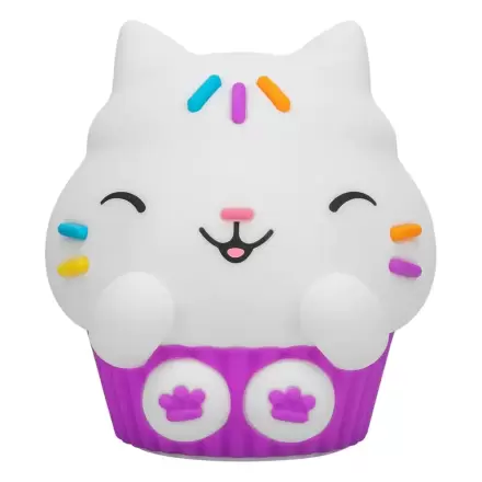 Gabby´s Dollhouse Squishy Glo silikonová lampička Cakey Cat 15 cm fotografii produktu