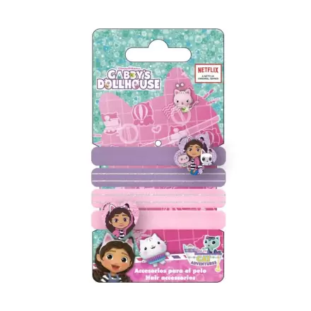Gabbys Dollshouse set 4 gumičky do vlasů fotografii produktu