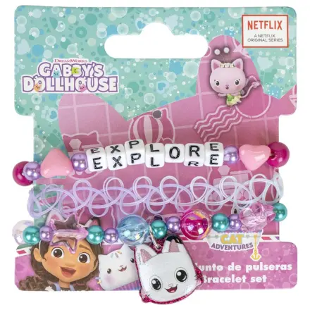 Gabi's Dollhouse Adventures Náramek Sada 3 ks fotografii produktu