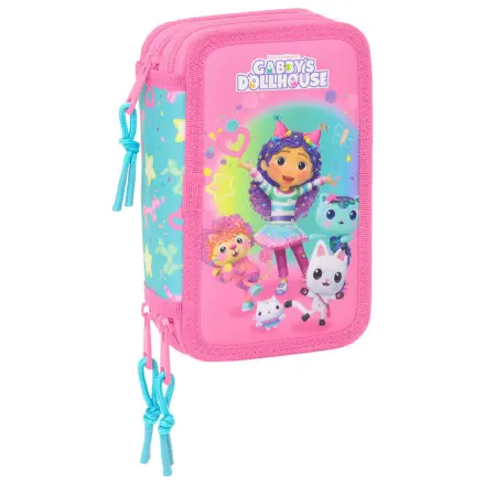 Gabby's Dollhouse Confetti trojitý penál 37 ks fotografii produktu