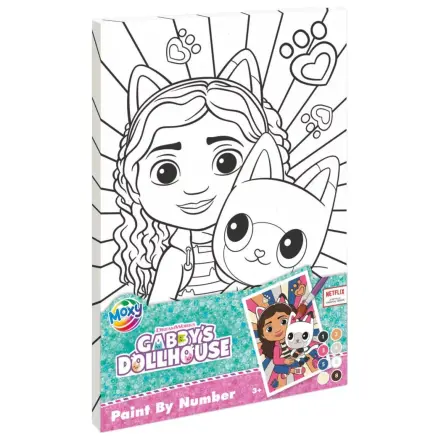 Gabi's Dollhouse Friends četné omalovánky sada fotografii produktu