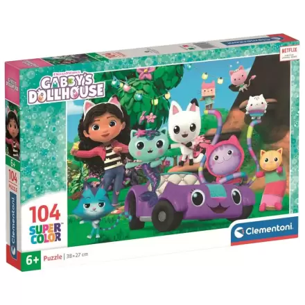 Gabbys Dollshouse puzzle 104 dílků fotografii produktu
