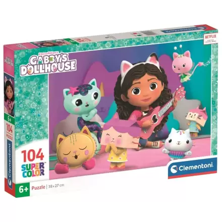Gabbys Dollshouse puzzle 104 dílků fotografii produktu