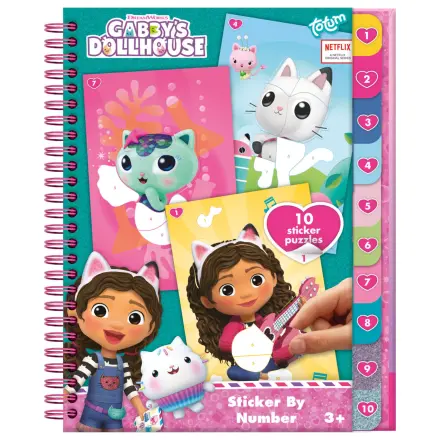 Gabi's Dollhouse Sprinkle Party Puzzle Samolepky a omalovánky Set fotografii produktu