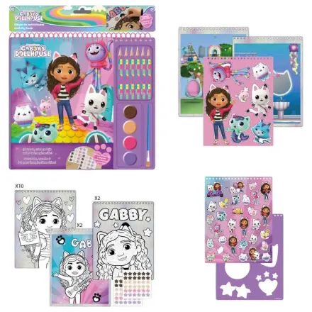 Gabby's Dollhouse omalovánková aktivitní kniha fotografii produktu