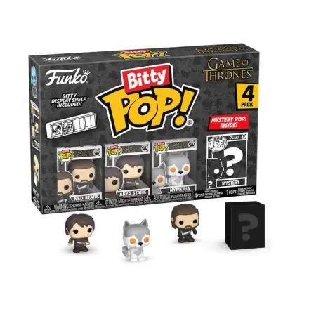 Game of Thrones Bitty Funko POP! Vinylová figurka 4-balení Ned Stark 2,5 cm termékfotója