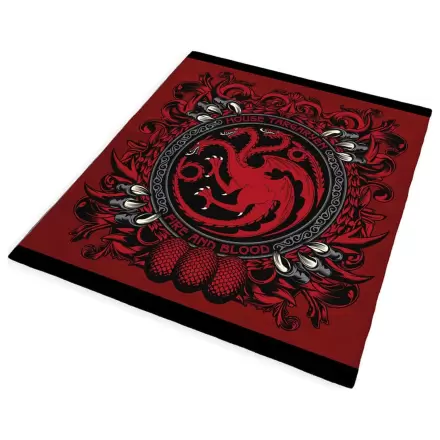 Game of Thrones útulná deka House Targaryen 180 x 200 cm fotografii produktu