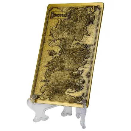 Game of Thrones Ingot Mapa Westerosu fotografii produktu