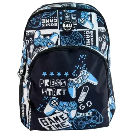 Gamer Press Start školní taška, taška 44 cm fotografii produktu