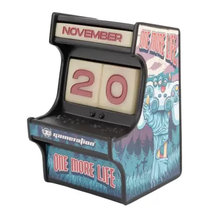 Gameration Arcade 3D věčný kalendář fotografii produktu