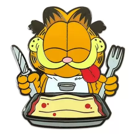 Garfield Pin Badge Disco Garfield Lasagna Dinner 5 cmGarfield Odznak Disco Garfield Lasagna Dinner 5 cm fotografii produktu