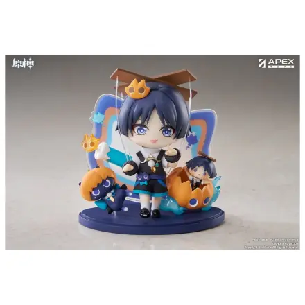 Genshin Impact You Ye Qi Xiang Series Chibi Chara PVC Soška Wanderer 10 cm fotografii produktu
