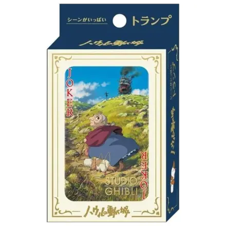 Ghibli Howl's Moving Castle Hrací karty (54 karet) fotografii produktu