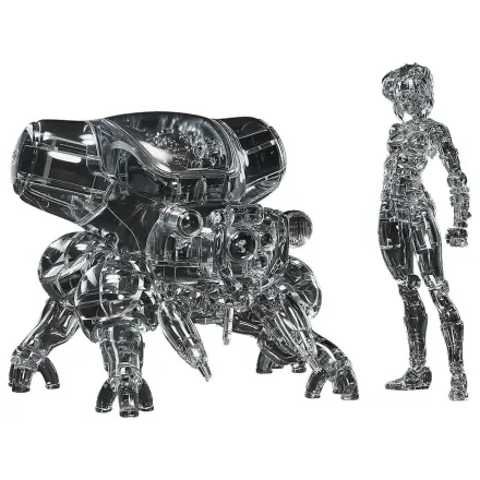 Ghost in the Shell PLAMAX minimum factory Plastový Model Kit Motoko Kusanagi s Fuchikoma: Thermoptic Camouflage Ver. 8 cm fotografii produktu