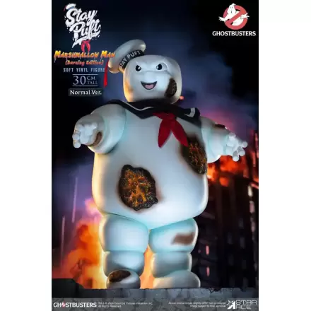 Ghostbusters Soft Vinyl Statue Stay Puft Marshmallow Man Burning Edition Normal Version 30 cm socha fotografii produktu