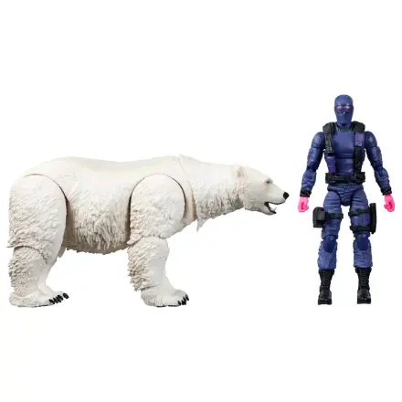 GI Joe Classified Series Akční figurka Snake Eyes with Polar Bear 15 cm fotografii produktu