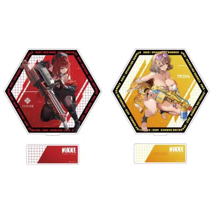 Goddess of Victory: Nikke akrylový stojan PtZ oboustranný Rapi: Red Hood/ Anis: Sparkling Summer 25 cm fotografii produktu