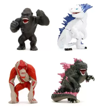 Godzilla Nano Metalfigs Diecast miniaturní figurky 4-balení Vlna 1 4 cm termékfotója