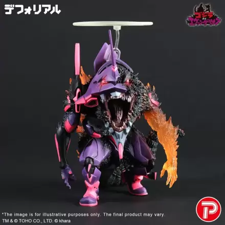 Godzilla vs. Evangelion Deforeal PVC Socha Test Type-01 Burning 