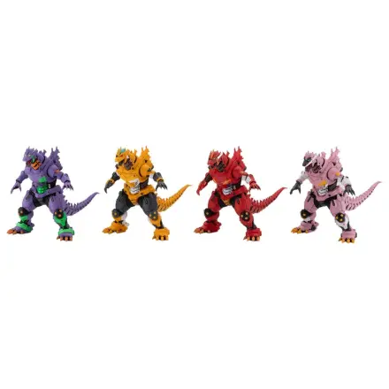 Godzilla x Evangelion Gekizou Series Sošky 4-Pack Type-3 Kiryu Eva colour Ver. 9 cm fotografii produktu