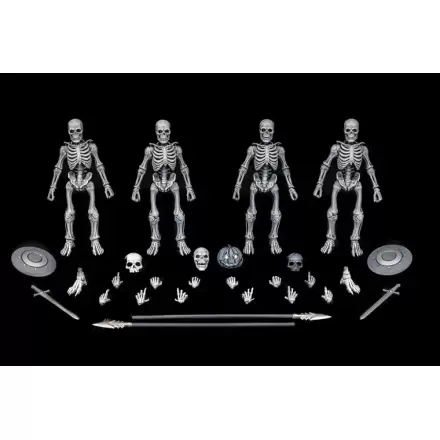 Graveyard Skeletons Actionfigures 4-Pack Hřbitovní Kostry fotografii produktu
