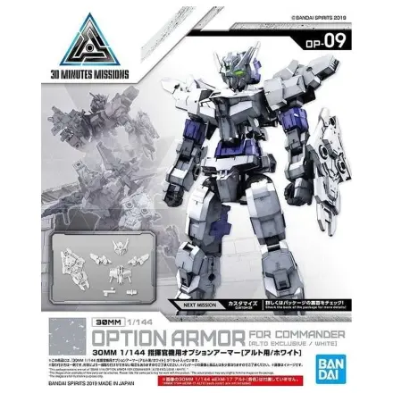 Gundam 30MM Option Armor 9 pro Commander Detail Set Model Kit fotografii produktu