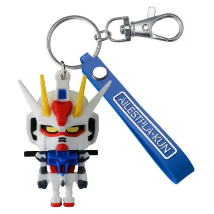 GUNDAM Aile STPLA-KUN 3D Gumová maskot klíčenka fotografii produktu