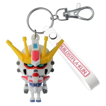 Gundam Build Stpla-kun 3D Gumová Klíčenka s Maskotem fotografii produktu