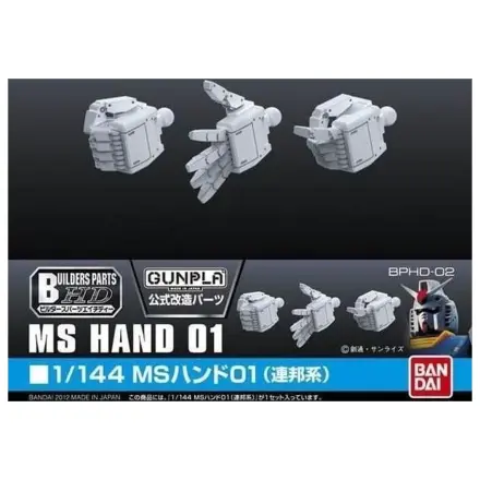 Gundam Builders Part HD 1/144 MS Ruka 01 (E.F.S.F.) Model Kit fotografii produktu