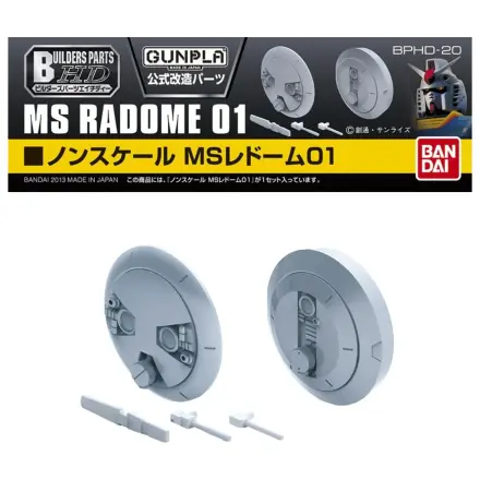 Gundam Builders Parts HD MS Radome 01 Model Kit fotografii produktu