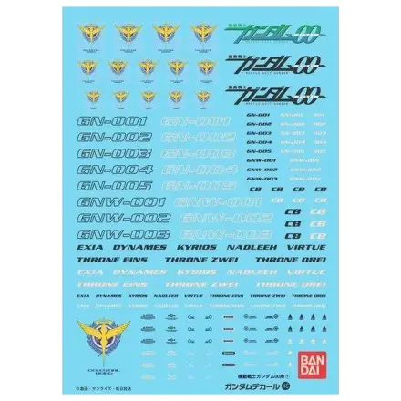 Gundam Decal 46 Gundam 00 Víceúčelové 1 fotografii produktu