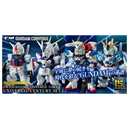 GUNDAM Gundam Converge figurka 15th Anniversary Universal 5.5 cm fotografii produktu