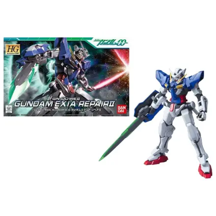 Gundam HG 1/144 00 GN-001RE II Gundam Exia Repair II Model Kit fotografii produktu